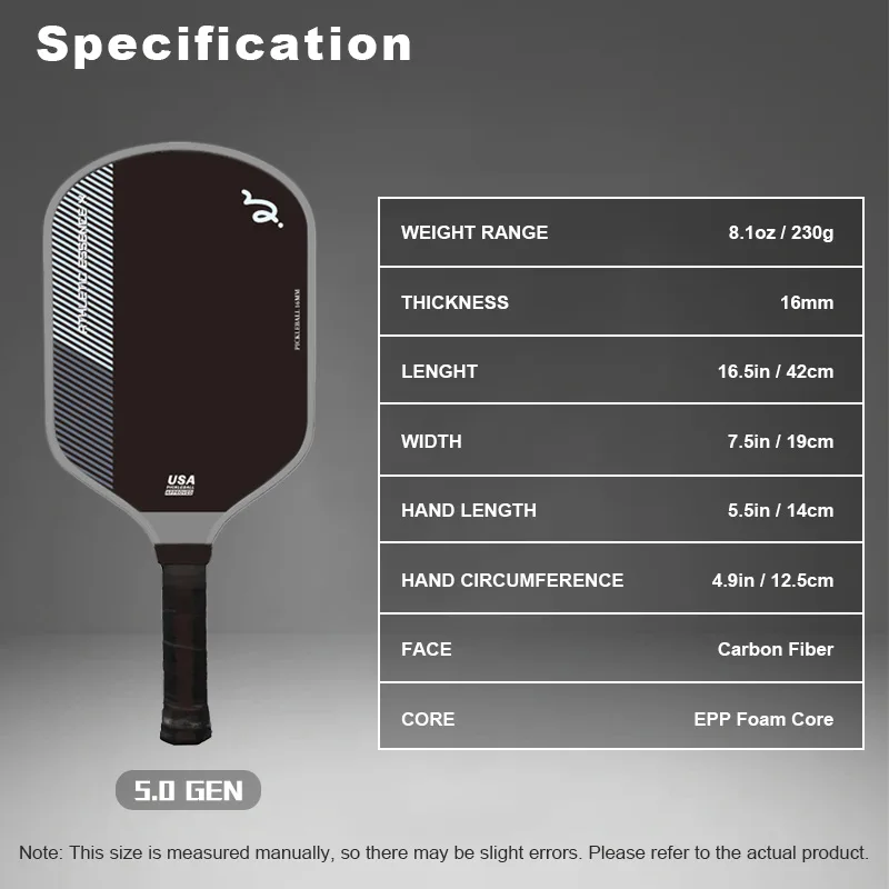 ACE 5.0GEN Performance Pickleball Paddle