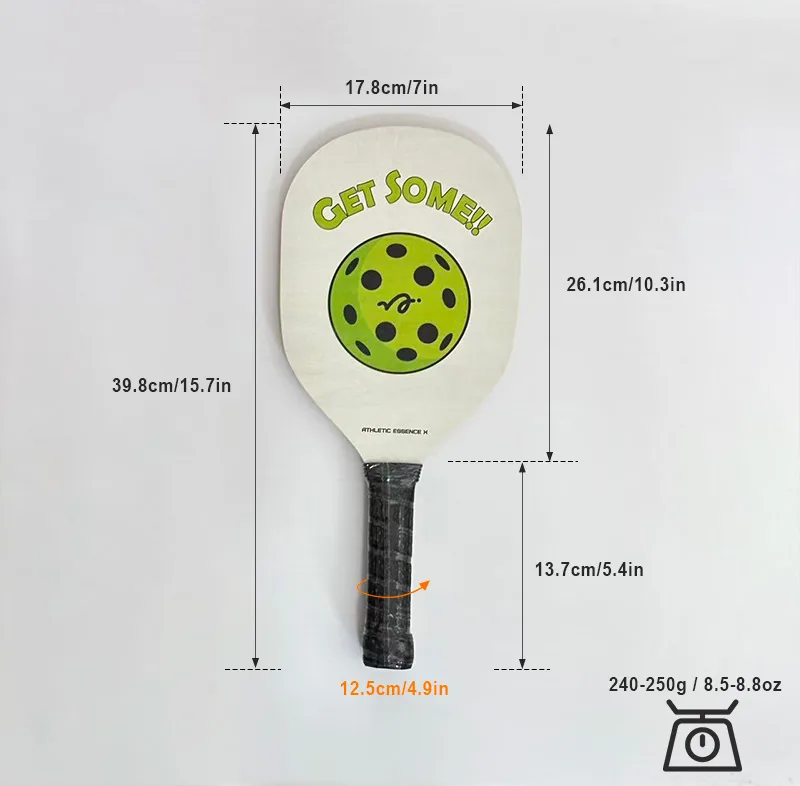 ACE Wooden Pickleball Paddle Set